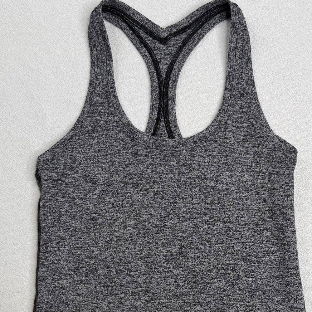 Lululemon Cool Racerback II •Heathered Black (First Release) - Picture 5 of 14